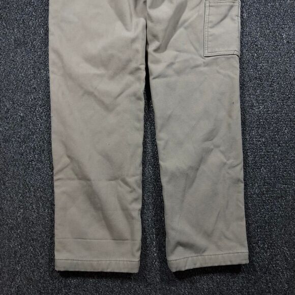 Coleman Pants Men 32x32 Khaki Cotton Work Utility Carpenter Straight Fit - Picture 5 of 6